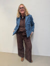 Kaffe Klara Denim Blazer - Blue Denim