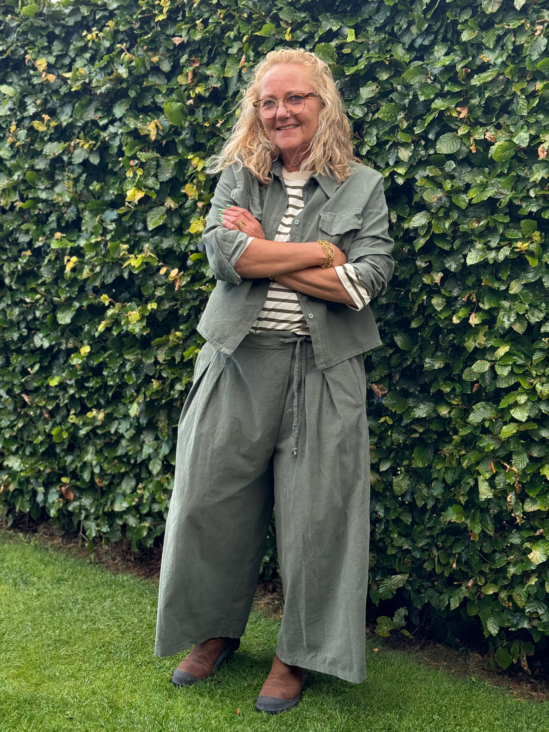 Marta du château Bluebell Pants - Military