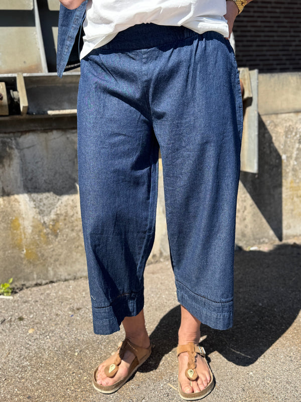 Costa Mani Dede Denim Culotte - Denim
