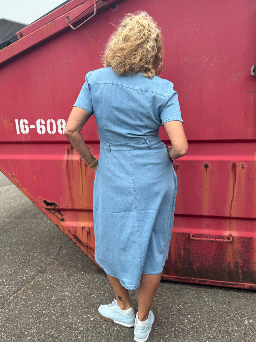 Nümph Irella Dress - Light Blue Denim