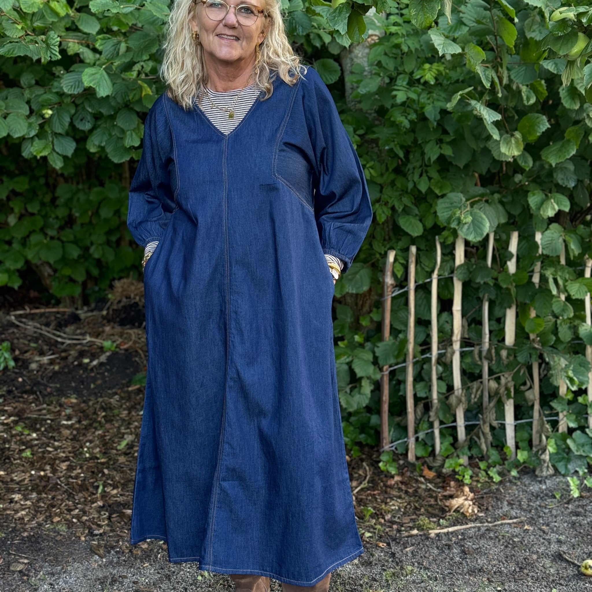 Culture Hilka Arpa Dress - Rinse Wash