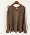 Marta du château Vellie Knit Cardigan - Moro/Fango
