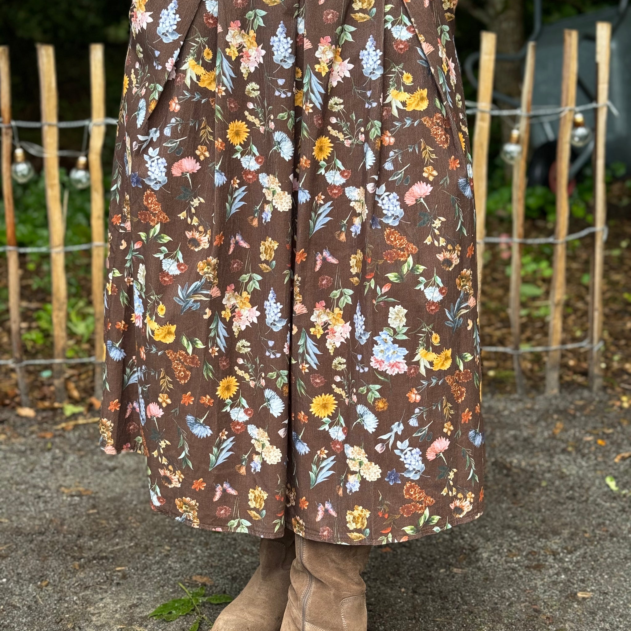 Marta du château Ciela Skirt - Brown Print