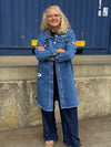 Costa Mani Foxy Denim Long Jacket