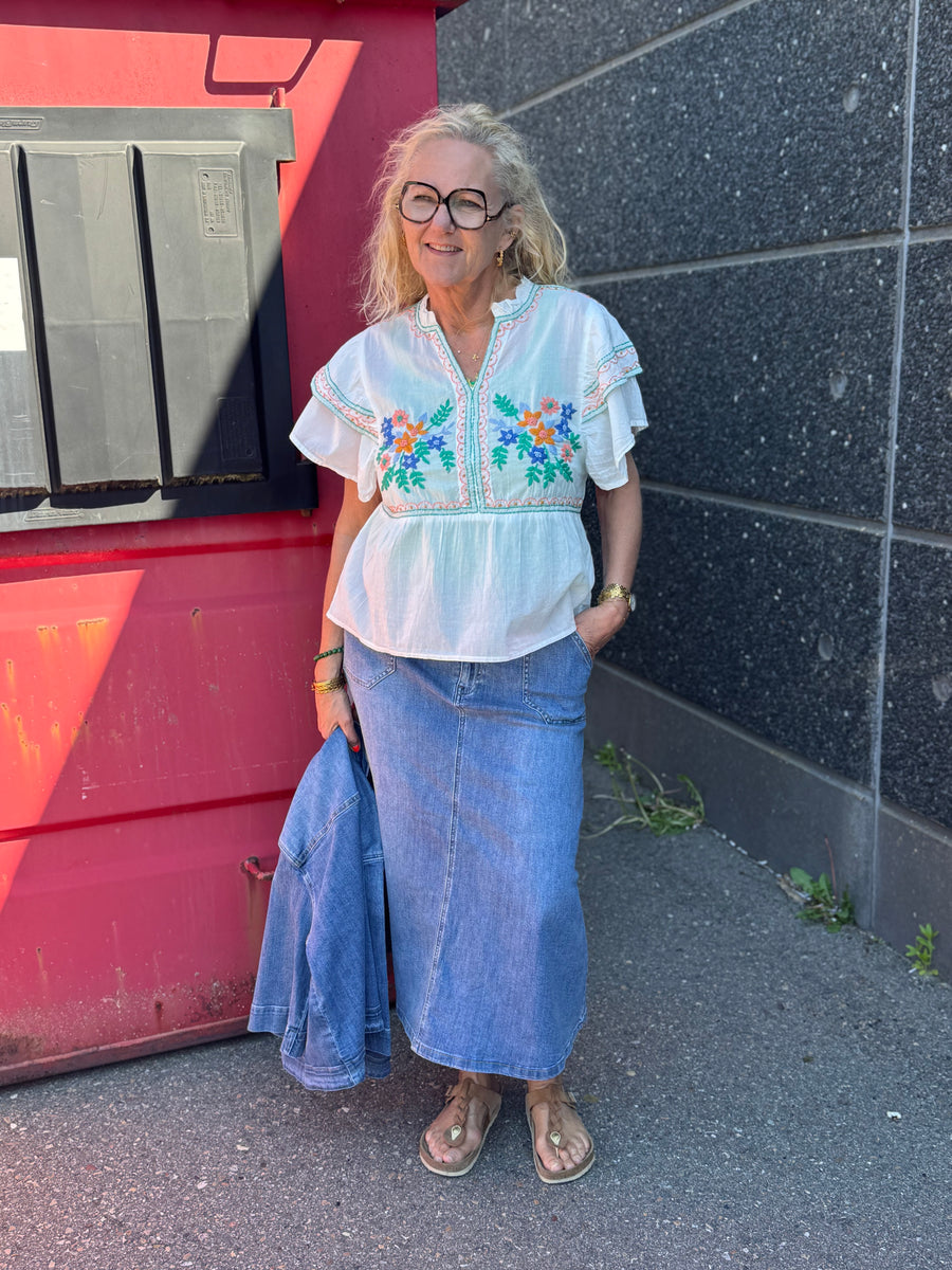 Culture Lucinda Blouse - Spring Gardenia