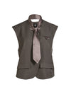 Nü Denmark Ariel Vest - Grey