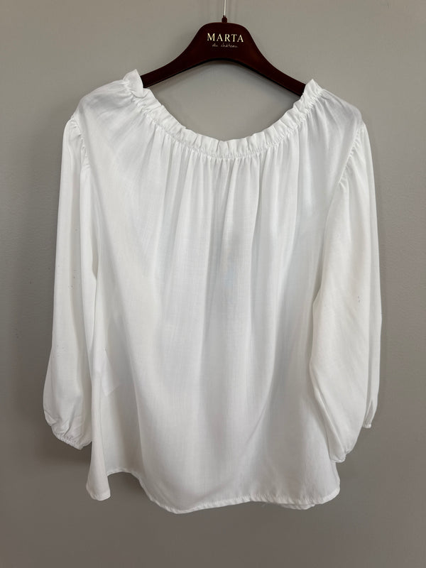 Marta du Château Juniper Blouse - Offwhite