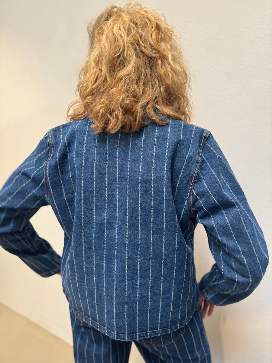 Nümph Atlanta Jacket - Medium Blue Denim