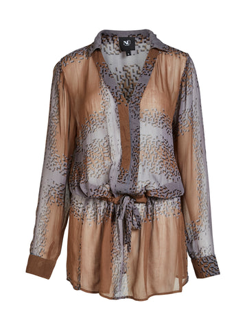 Nü Denmark Biance Tunic - Dark Earth Mix