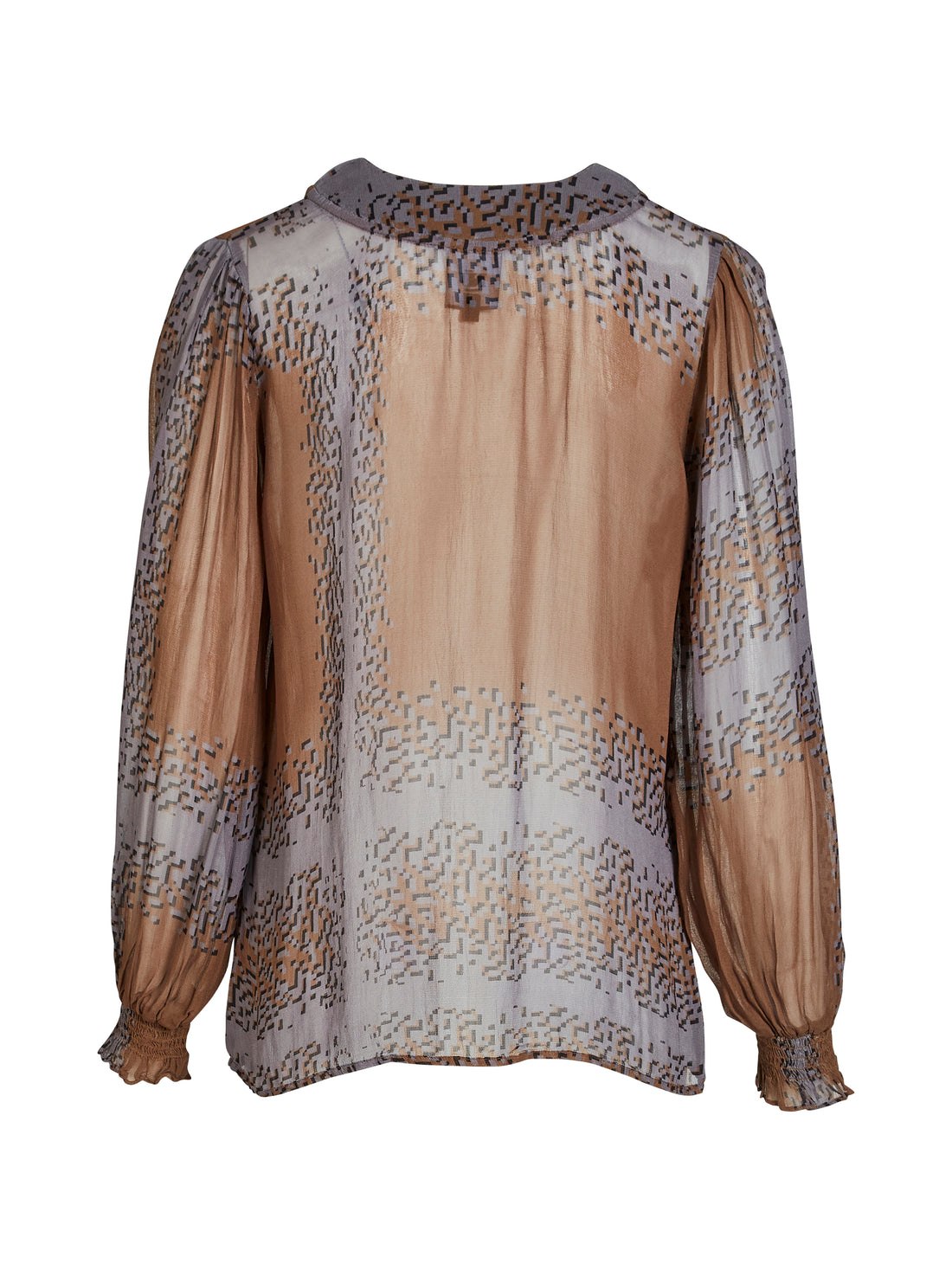Nü Denmark Bianca Blouse - Dark Earth Mix