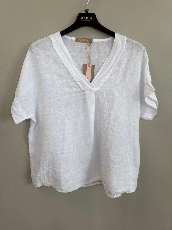 Marta du château Bellissima Blouse - White