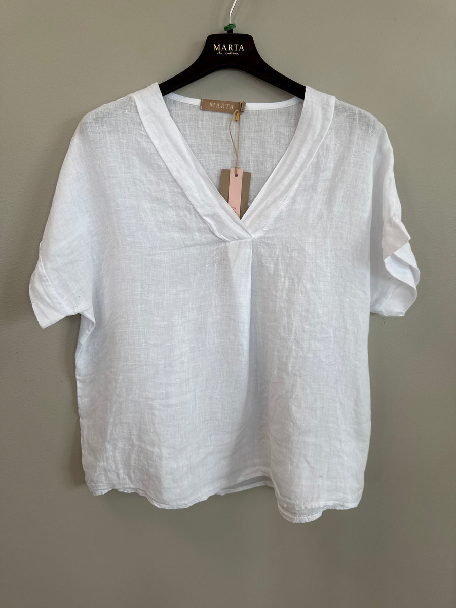 Marta du château Bellissima Blouse - White