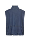 Nü Denmark Cecil Vest - Denim Blue