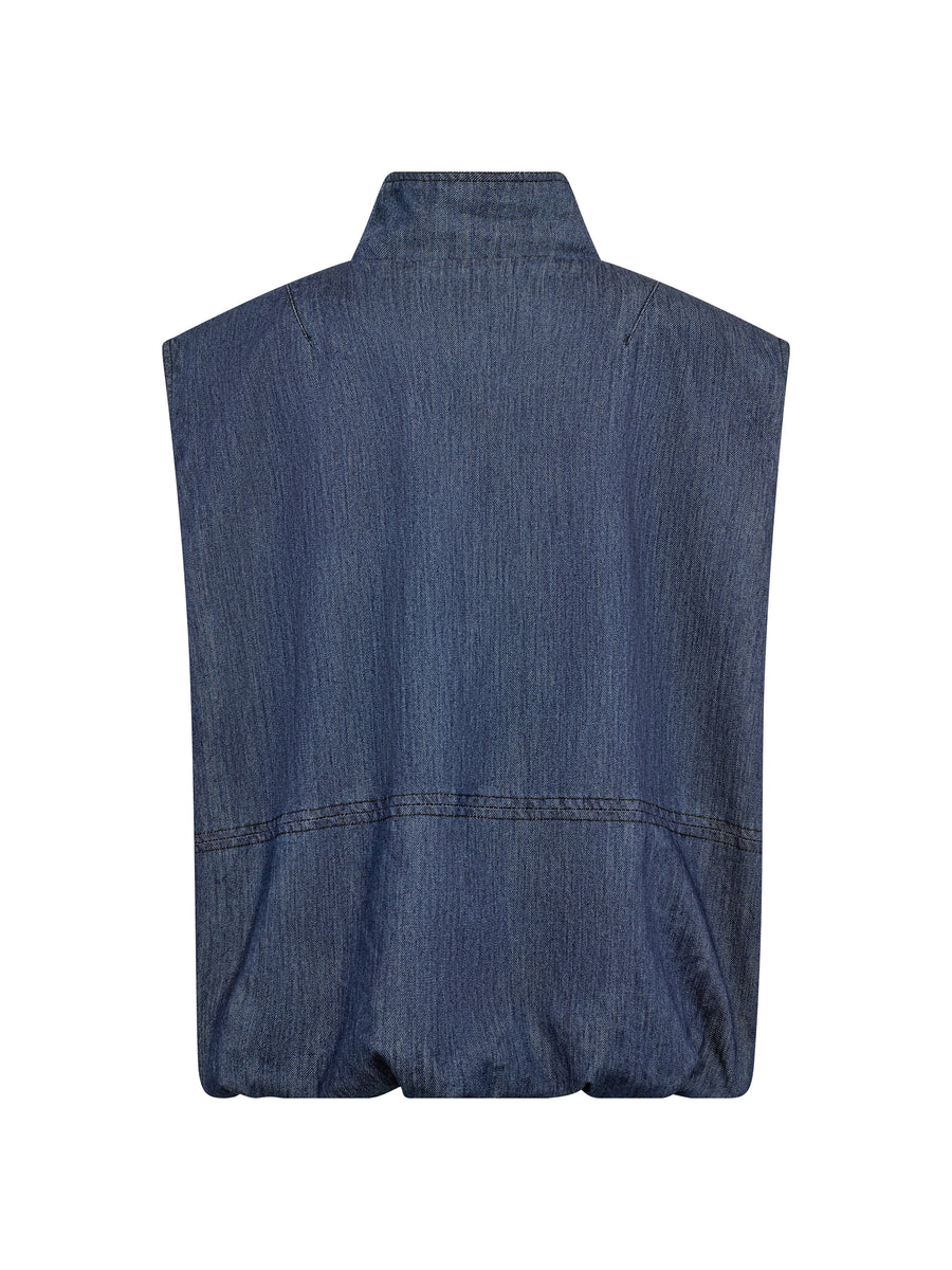 Nü Denmark Cecil Vest - Denim Blue