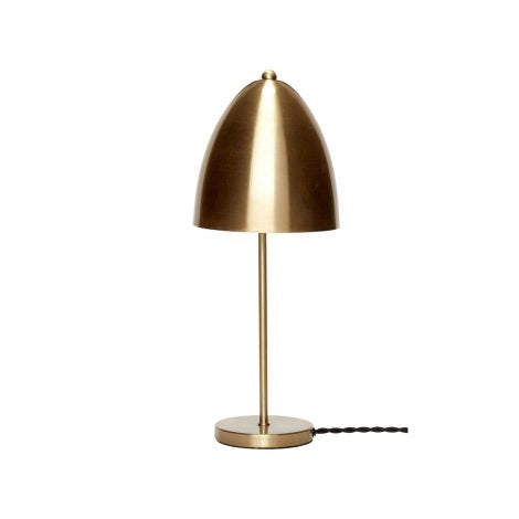 Hübsch - Messing bordlampe - Cap