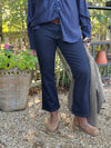 Isay Como Button Jeans - Unwashed Denim