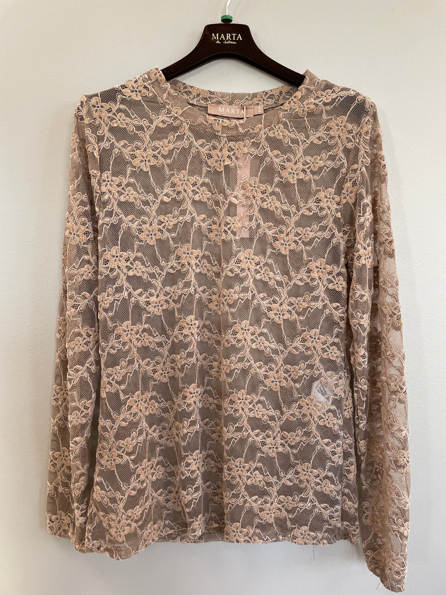 Marta du château Primula LS Tee - Fango