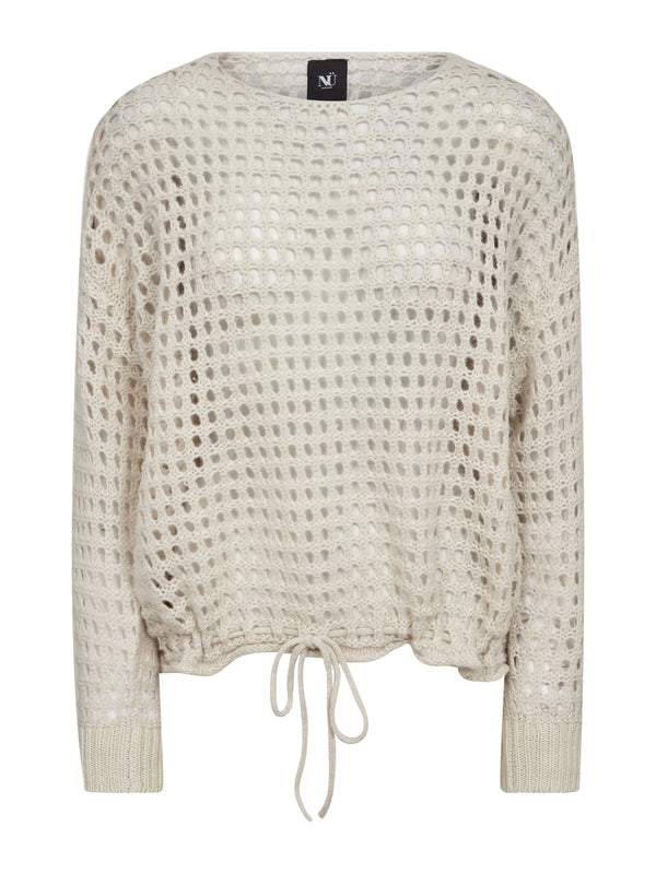 Nü Denmark Evalina Blouse Knit - Bone