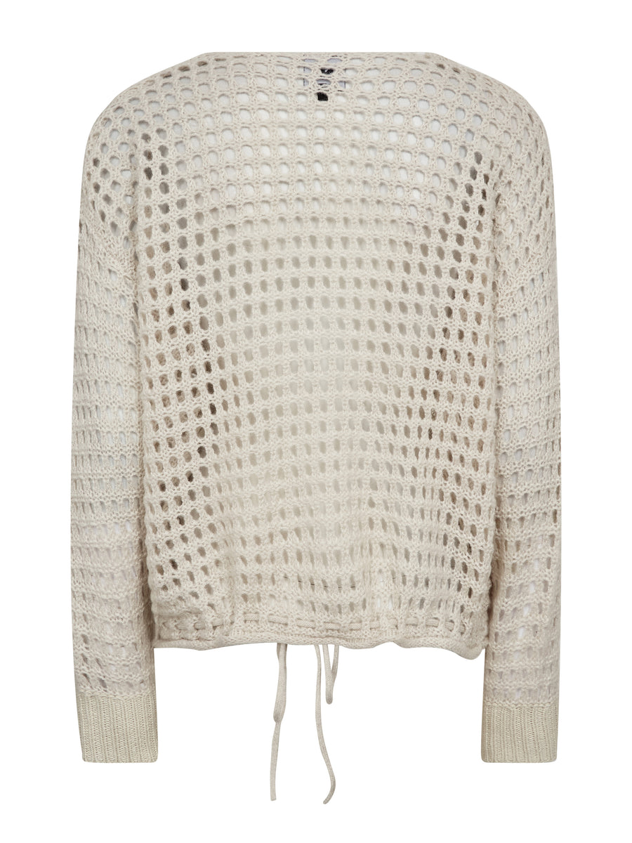 Nü Denmark Evalina Blouse Knit - Bone