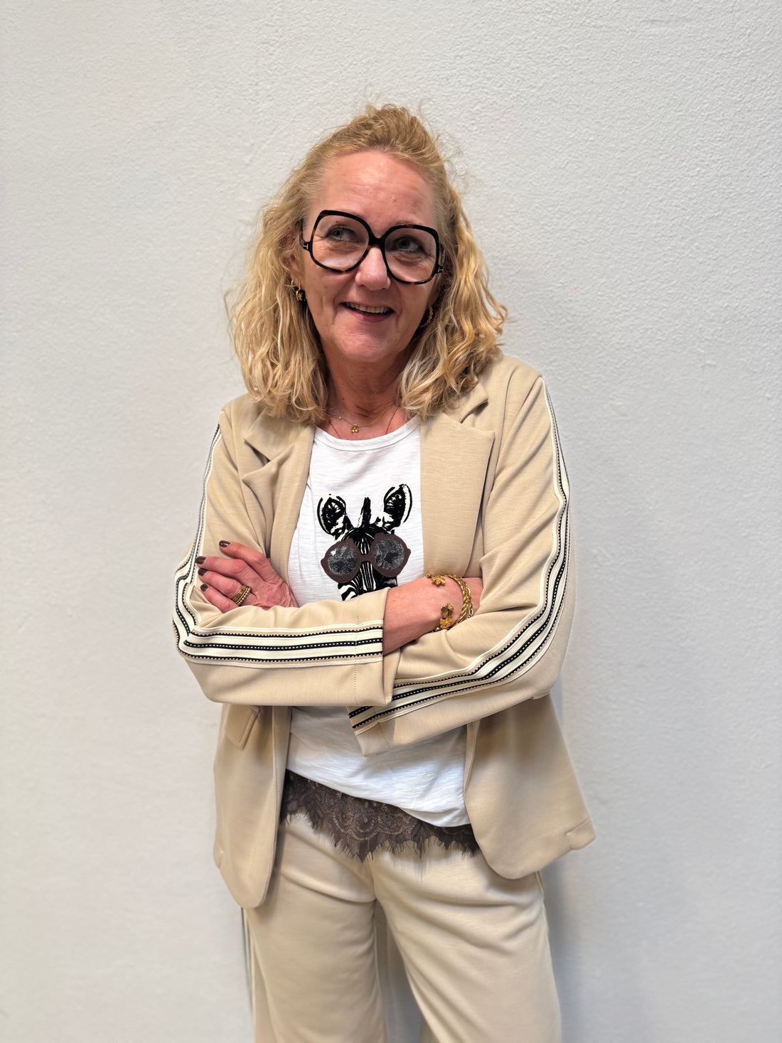 Costa Mani Alba Blazer - Sand