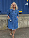 Costa Mani Foxy Denim Long Jacket