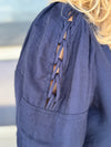 Nü Denmark Dalia Dress S/S - Navy
