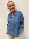 Isay Ganja Shirt - Denim Blue