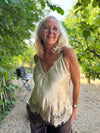 Costa Mani Mila Lace Top - Golden Sand