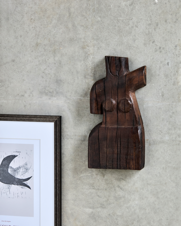 House Doctor Human Wall Art - Black