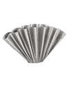 House Doctor Flood Vase - Brushed Silver Finish