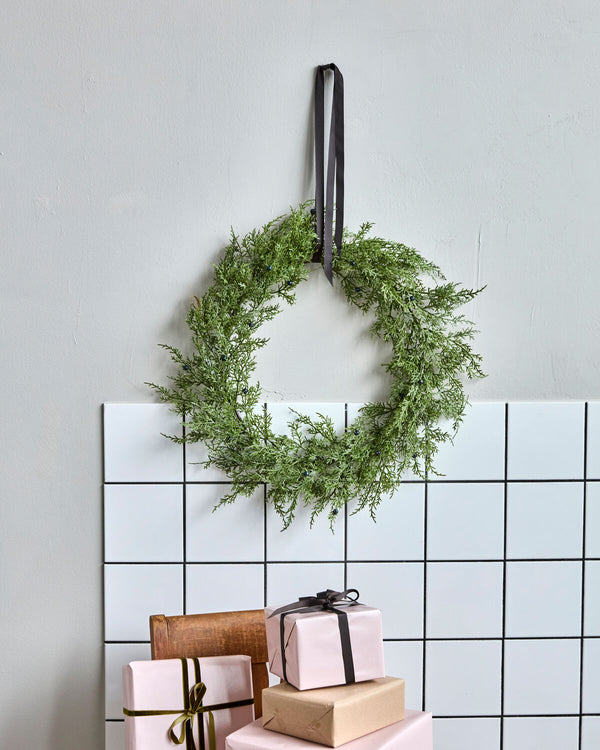 House Doctor Lille Pine Wreath - Green
