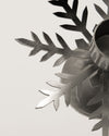 House Doctor Snowflake Candle Stand - Silver Finish