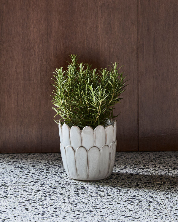 House Doctor Ezra Planter - Off-White