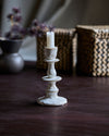 House Doctor Off-White Lucca Candelholder - Stor