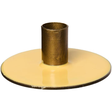 Ib Laursen 2-farvet Stage til Kertelys - Lysegul