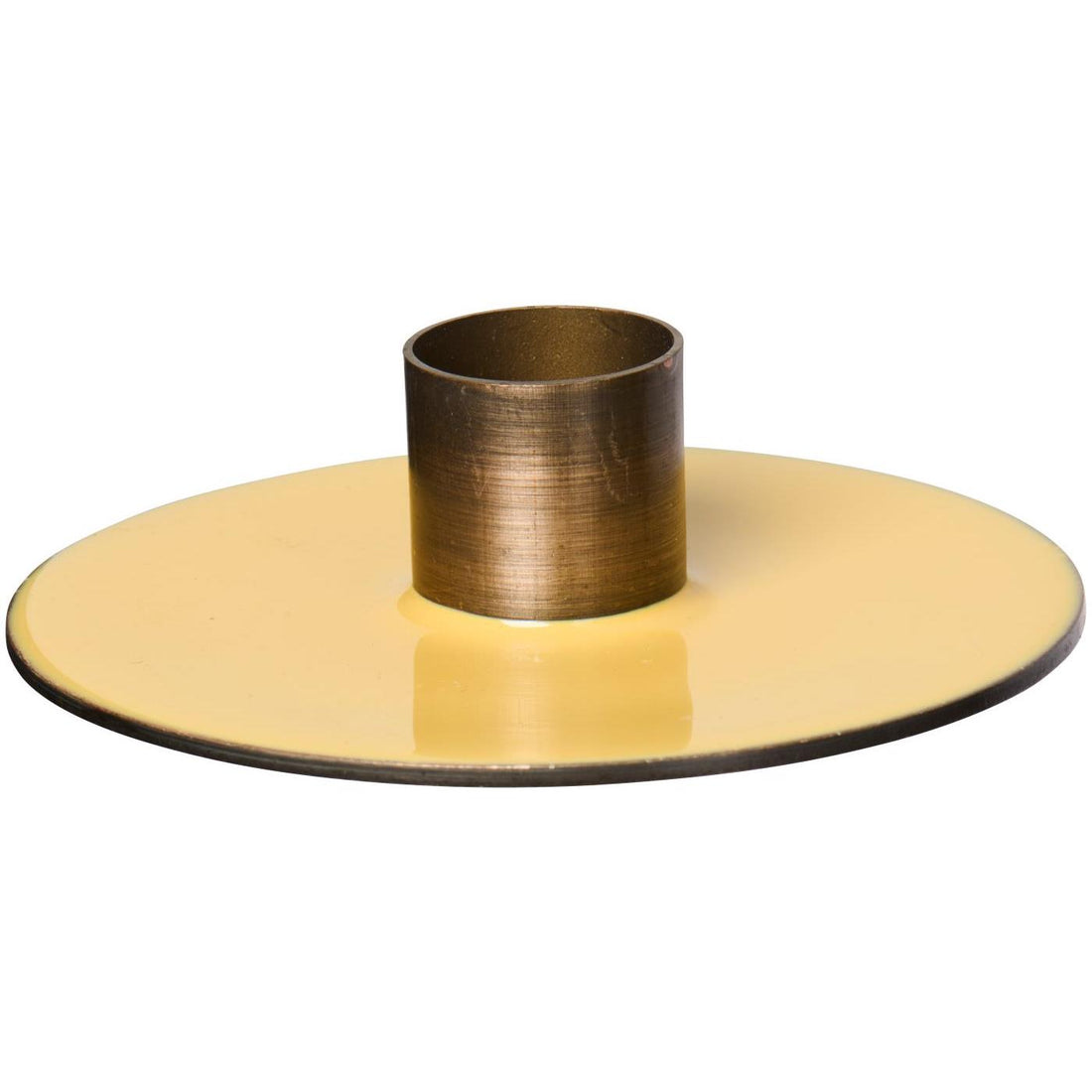 Ib Laursen 2-farvet Stage til Kronelys - Lysegul