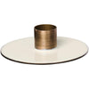 Ib Laursen 2-farvet Stage til Kronelys - Butter Cream
