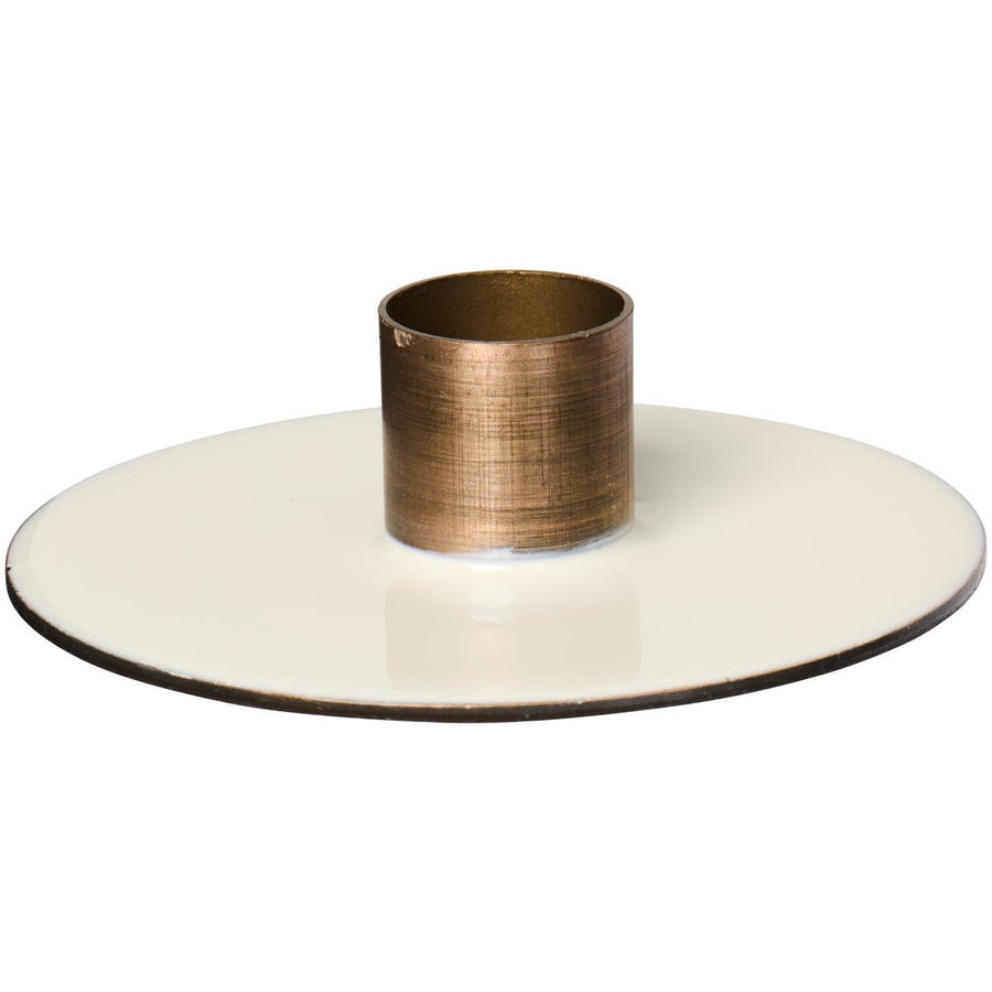 Ib Laursen 2-farvet Stage til Kronelys - Butter Cream