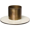 Ib Laursen 2-farvet Stage til 3,8 cm Lys - Butter Cream