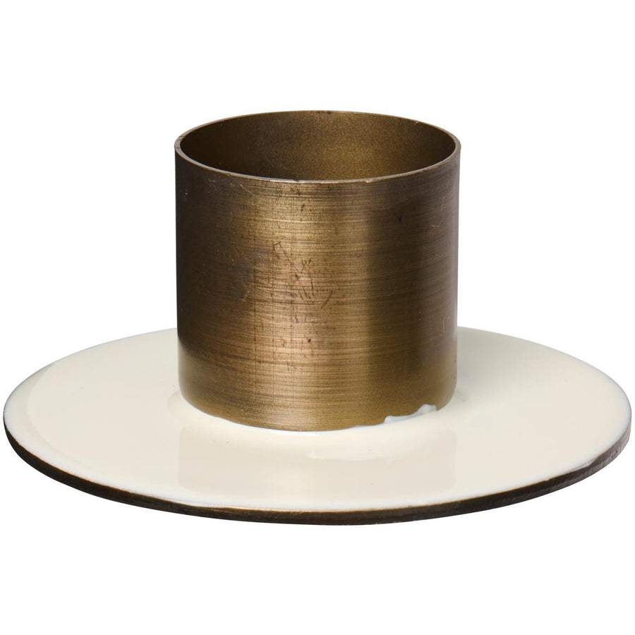 Ib Laursen 2-farvet Stage til 3,8 cm Lys - Butter Cream