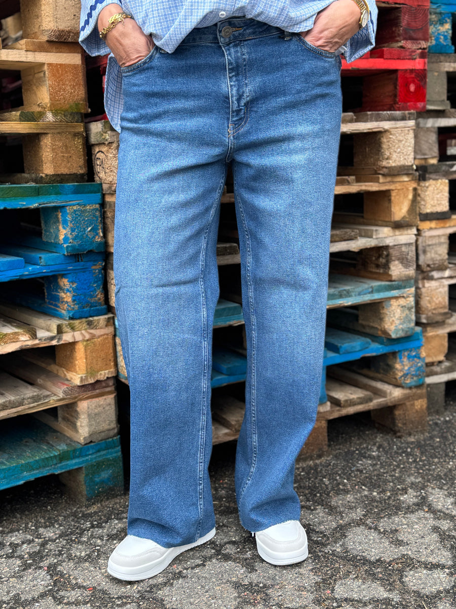 Isay Torino Highwaist Jeans - Mid Old School