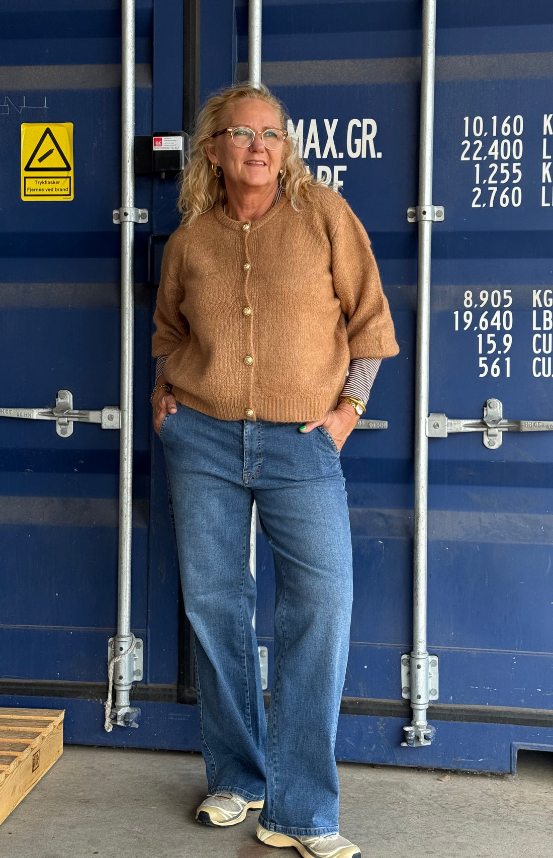 Isay Portofino Wide Jeans - Classic Wash