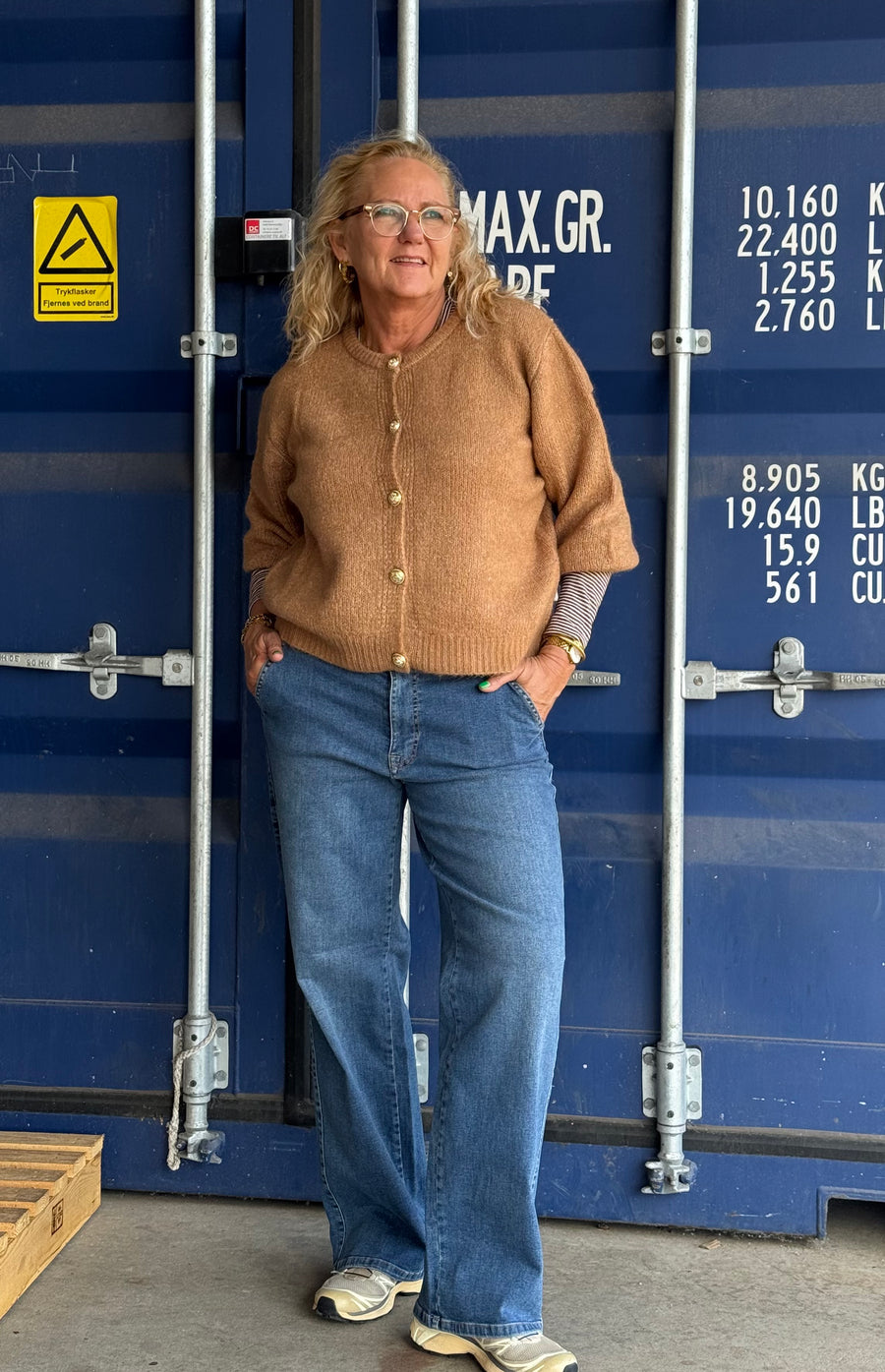Isay Portofino Wide Jeans - Classic Wash