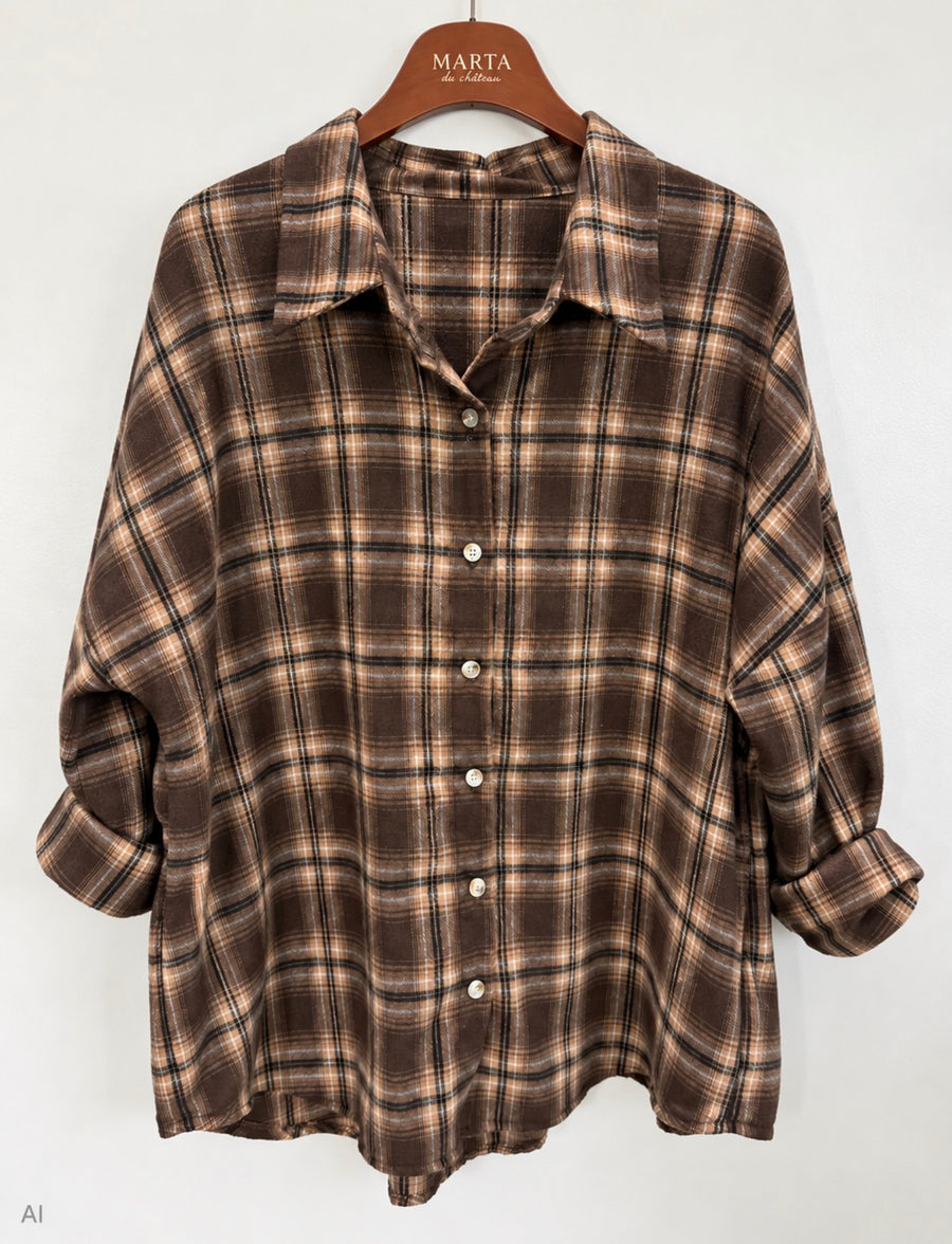 Marta du château Cloud Shirt - Brown