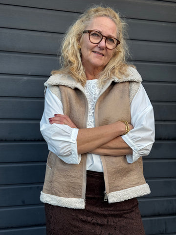 Marta du château Valley Vest - Beige