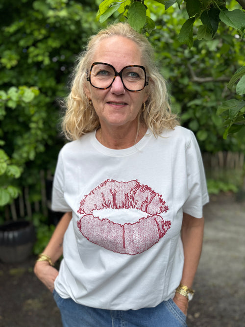Culture Emba Gith T-shirt - Spring Gardenia