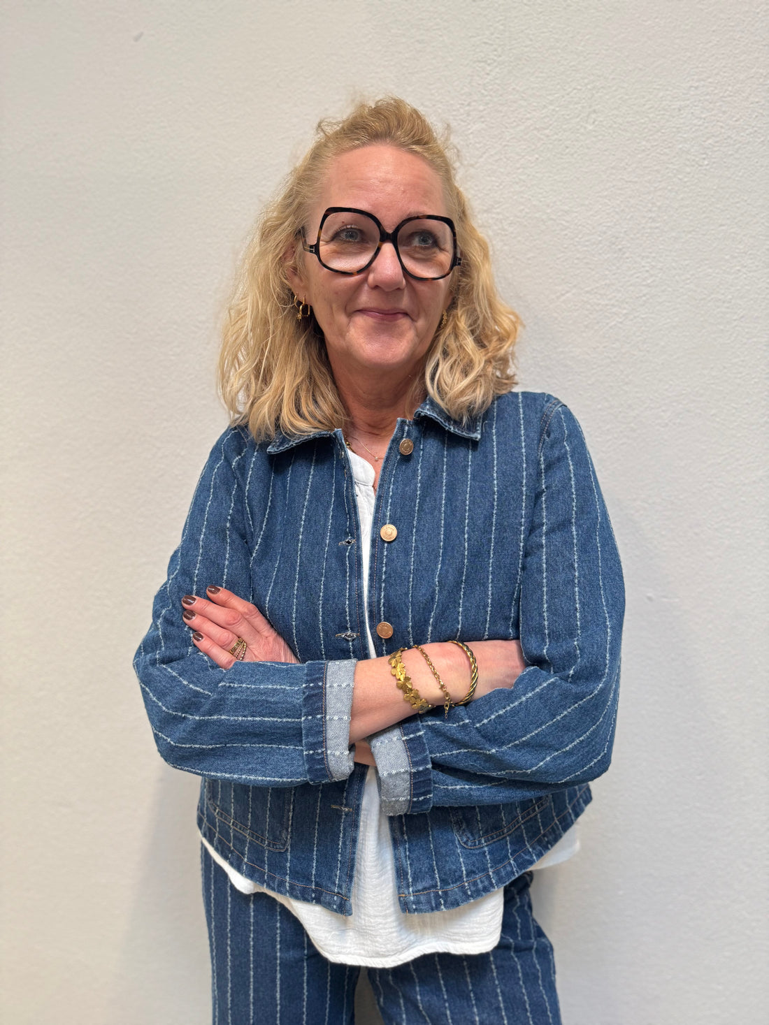 Nümph Atlanta Jacket - Medium Blue Denim