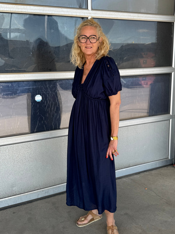 Nü Denmark Dalia Dress S/S - Navy