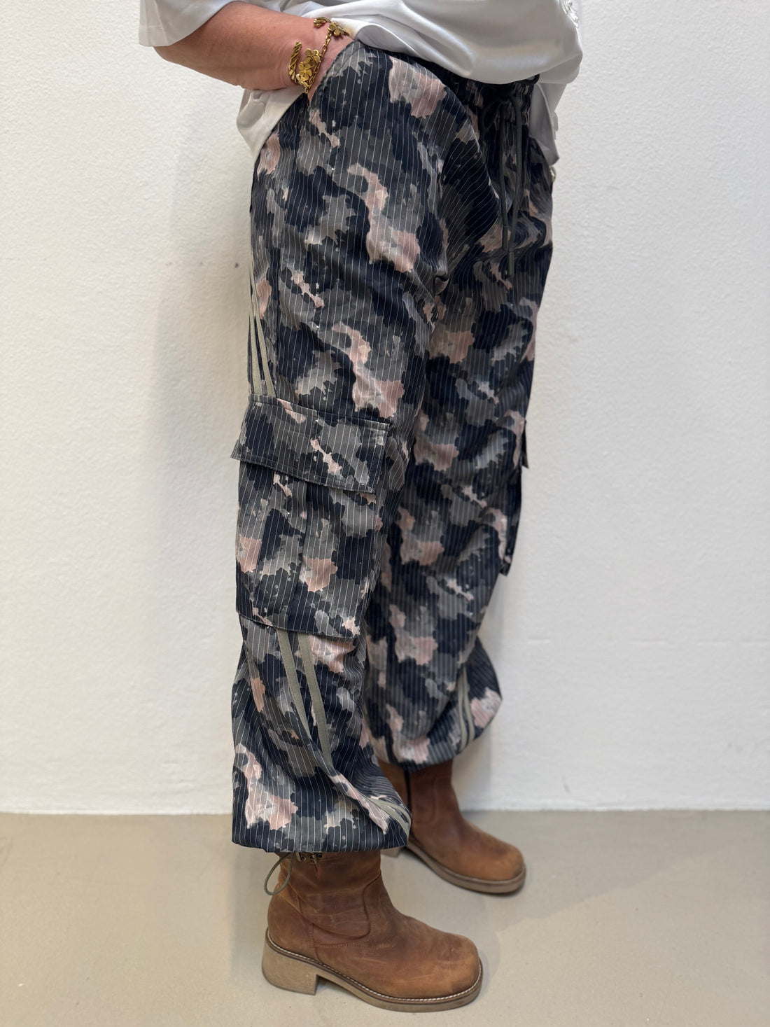Nü Denmark Claire Trousers - Army Mix