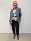 Kaffe Ramona Blazer - Grey Melange